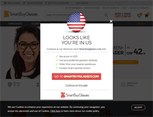 Tablet Screenshot of en.smartbuyglasses.ch